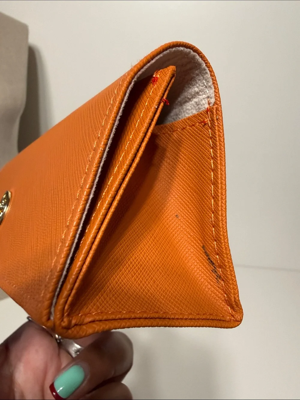 Tory Burch Orange Sunglasses Case Only